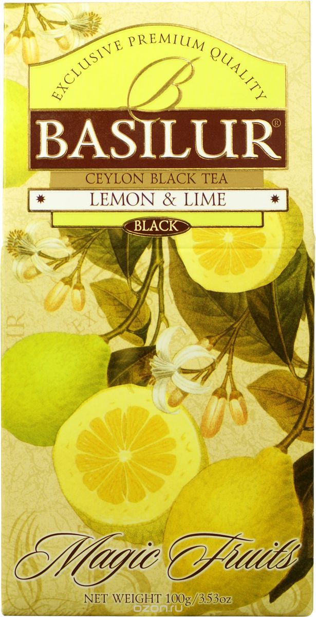 Basilur Lemon and Lime   , 100 