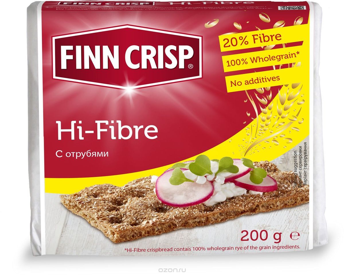 Finn Crisp Hi-Fibre   , 200 