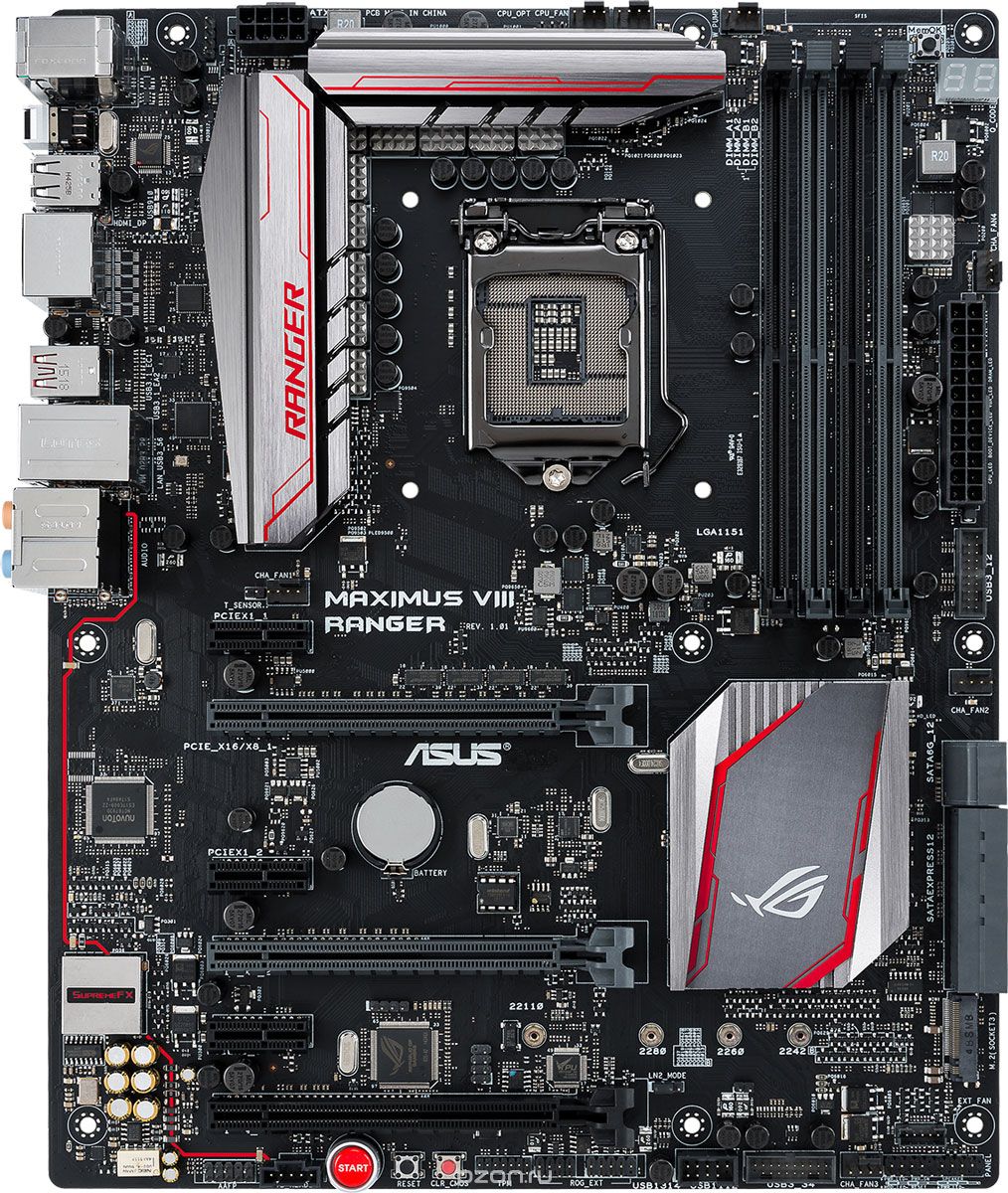ASUS MAXIMUS VIII RANGER материнская плата