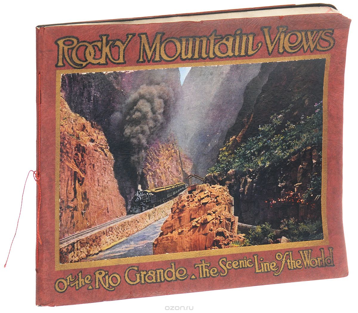 Rocky Mountain views. On the Rio Grande, "Scenic Line of the World"