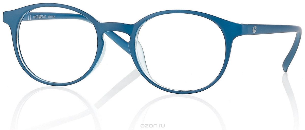 CentroStyle Очки для чтения +3.00, цвет: синий