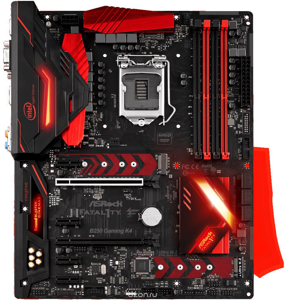 ASRock Fatal1ty B250 Gaming K4 материнская плата