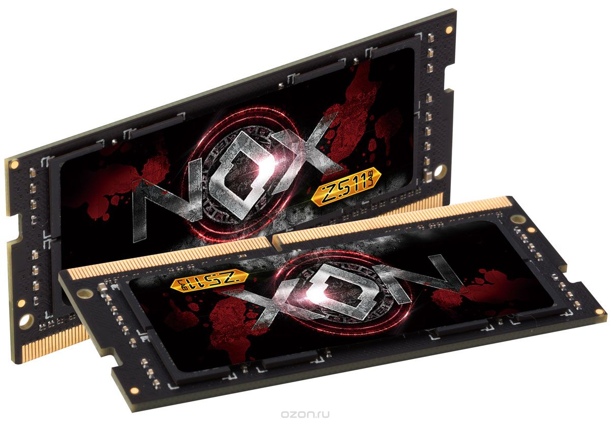 Apacer NOX SO-DIMM DDR4 2х16Gb 2400 МГц комплект модулей оперативной памяти (ES.32GAT.GEEK2)