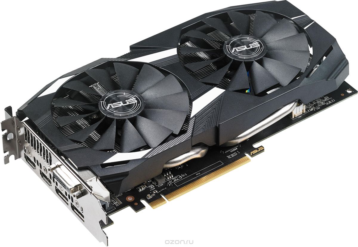 ASUS Dual Radeon RX 580 OC 8GB видеокарта
