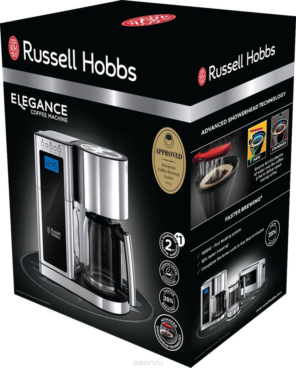   Russell Hobbs Elegance, 23370-56, Black