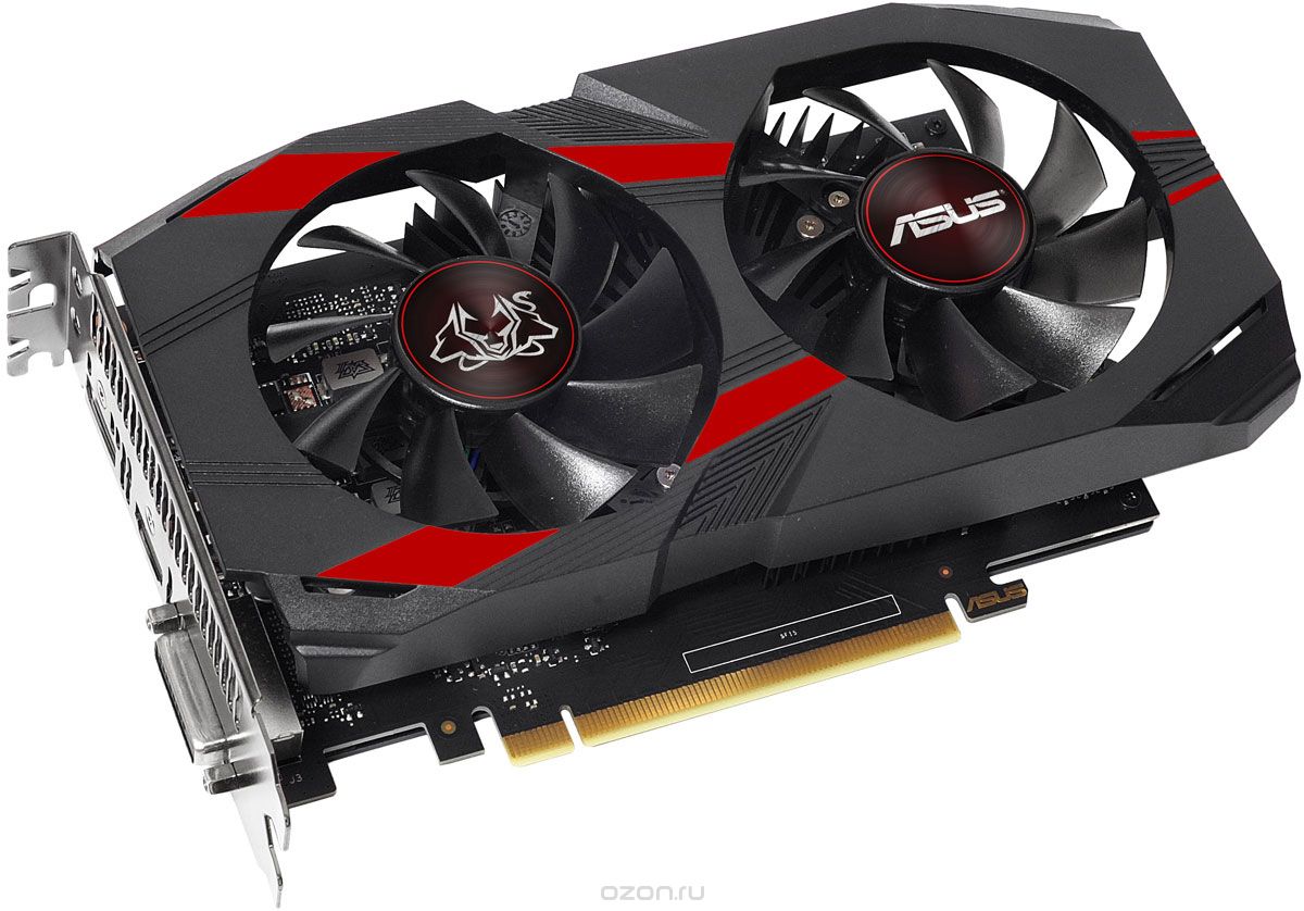 ASUS Cerberus GeForce GTX 1050 Ti OC Edition 4GB видеокарта