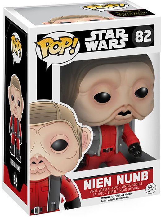 Funko POP! Bobble  Star Wars E7 TFA Nien Nunb (POP 17) 6586