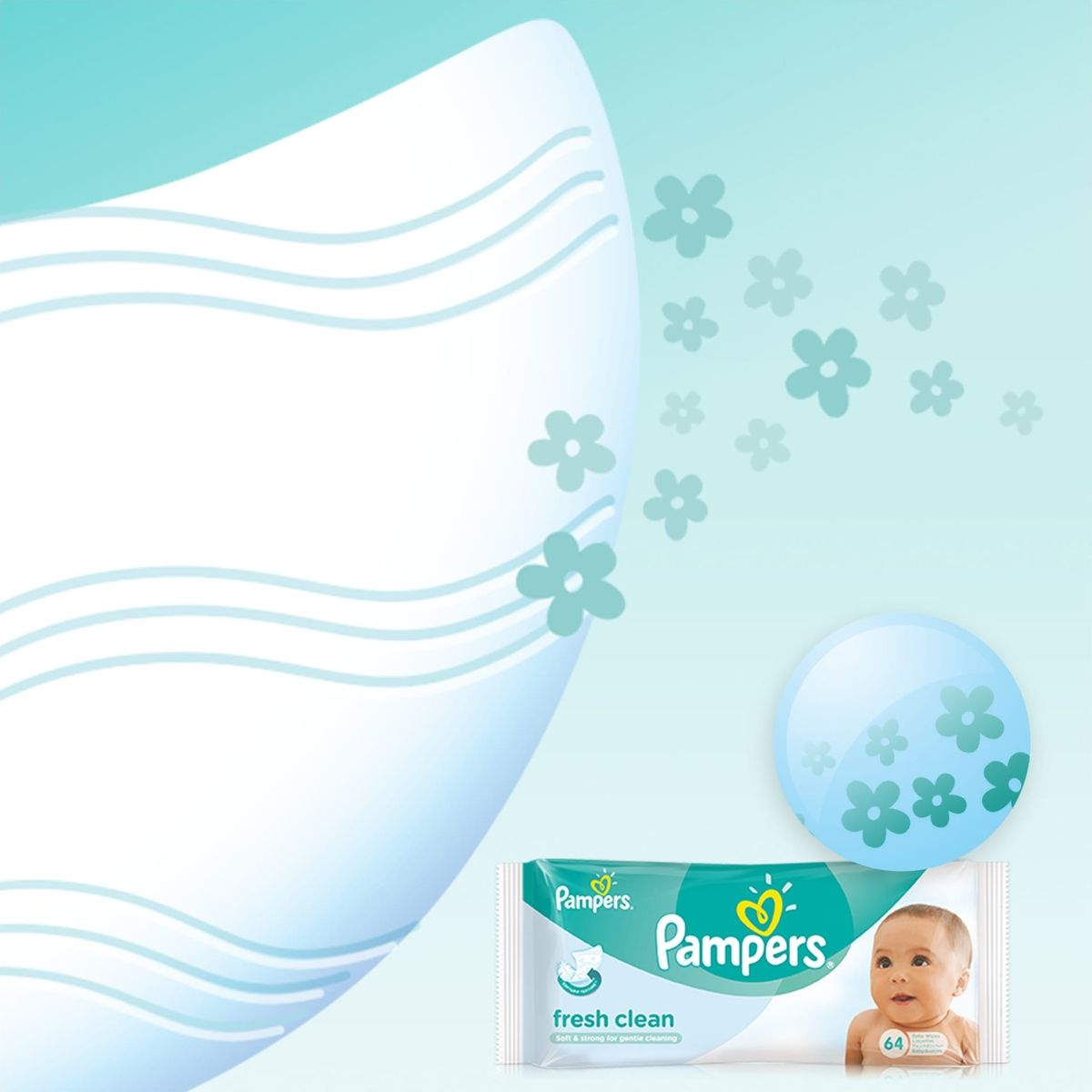Pampers    Baby Fresh Clean 128 