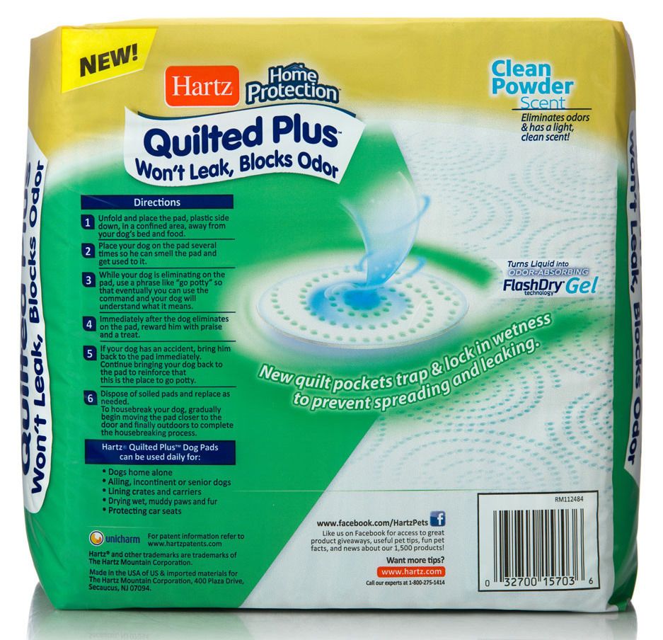     Hartz Quilted Plus Dog Pads, H15703,  , 53  53 , 14 